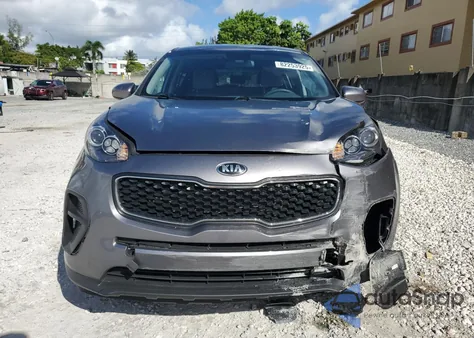 2017 Kia Sportage Lx z USA, uszkodzony, nr VIN KNDPM3AC9H7037256